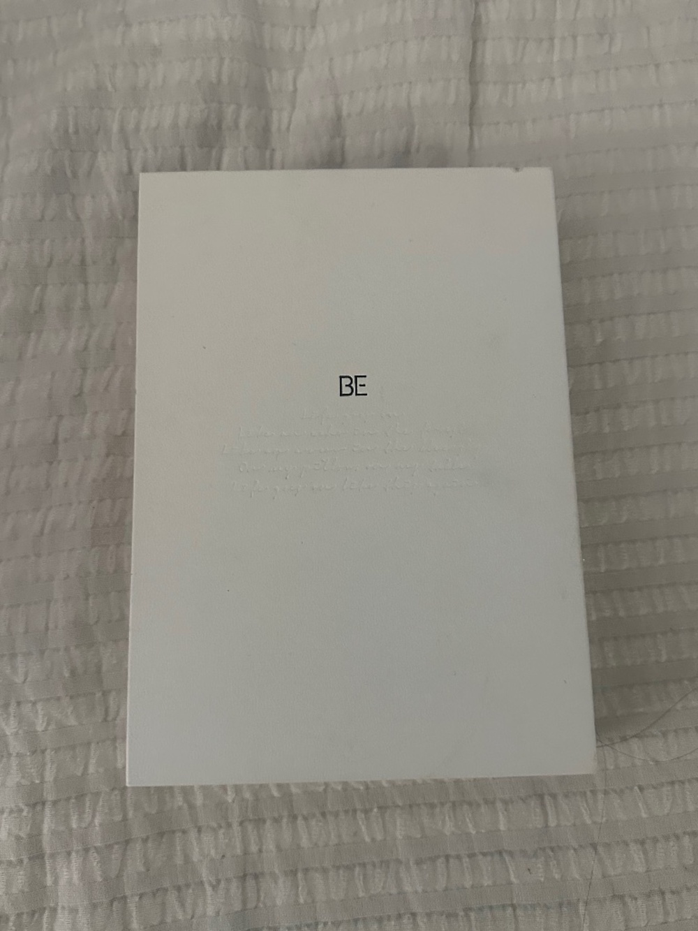 BE album from BTS